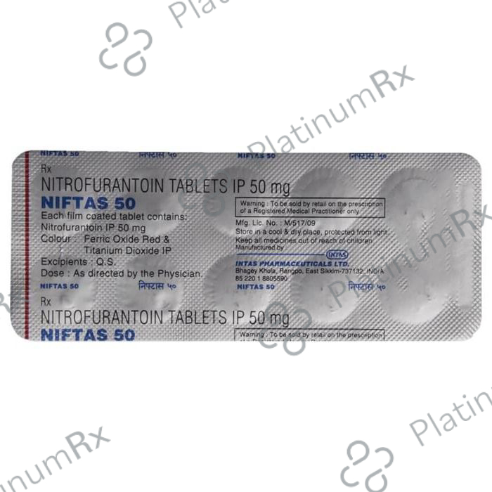 Niftas 50mg Tablet 10s