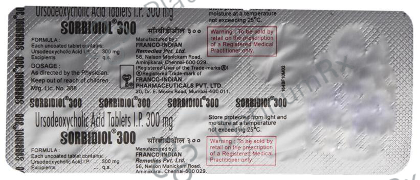 Sorbidiol 300mg Tablet 10s