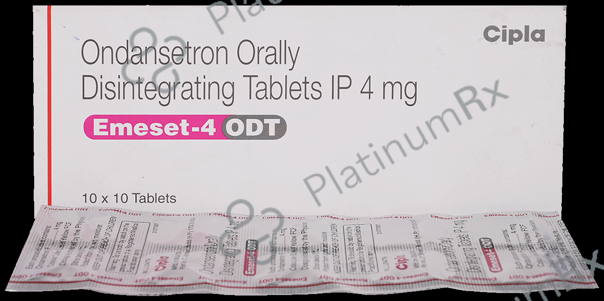 Emeset 4mg ODT Tablet 10s