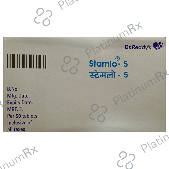 Stamlo 5mg Tablet 30s