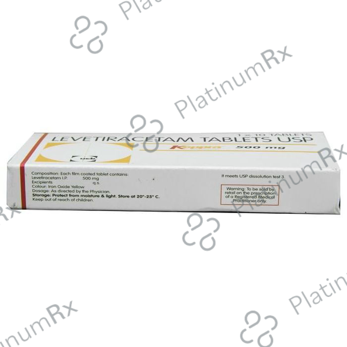 Keppra 500mg Tablet 10s