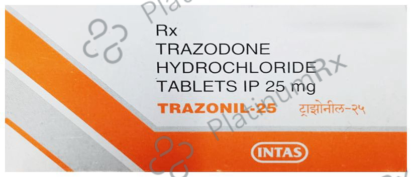 Trazonil 25mg Tablet 15s