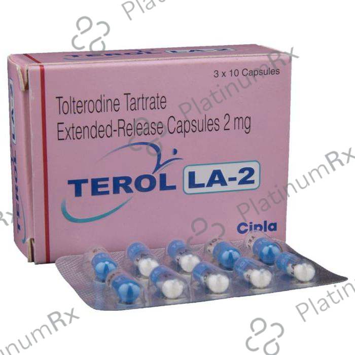 Terol LA 2mg ER Capsule 10s