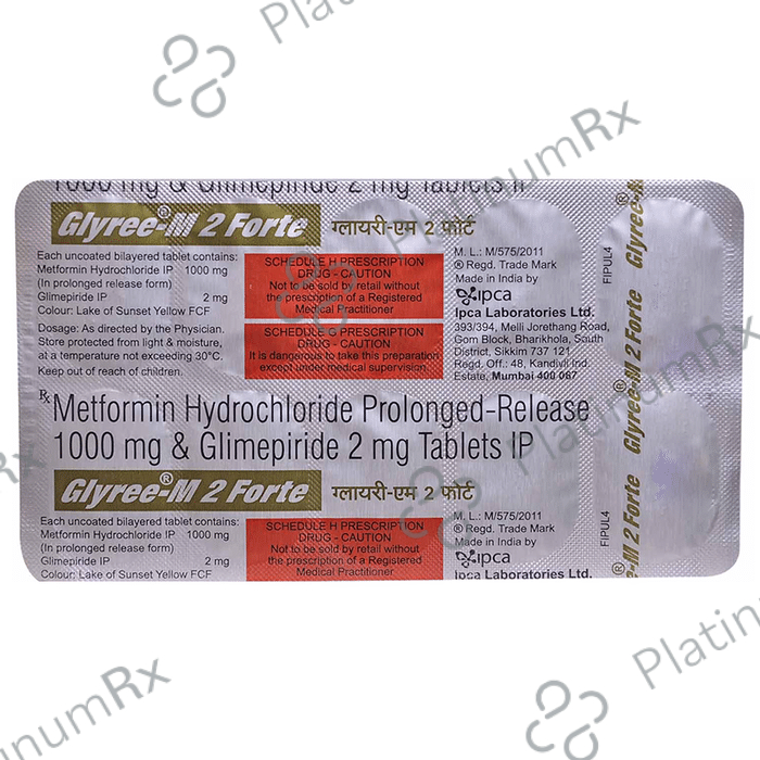 Glyree-M 2 Forte Tablet PR