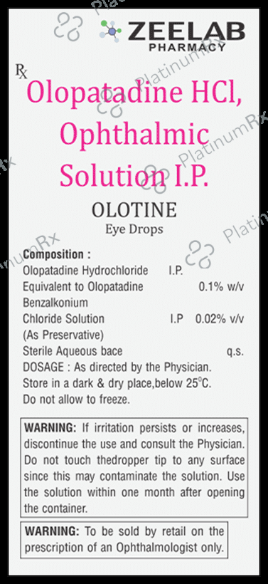 Olotine 0.1% Eye Drop