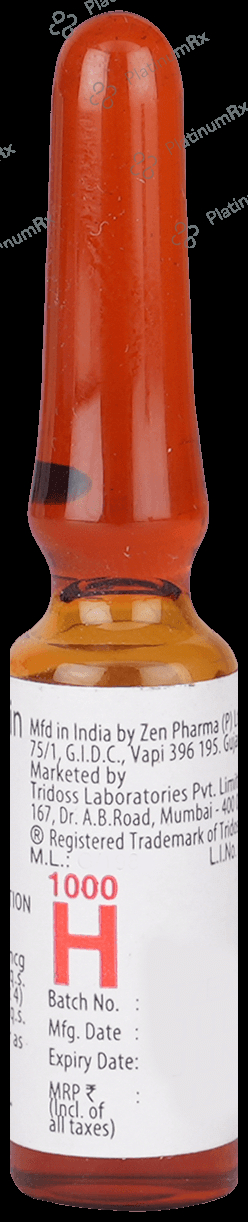 Trineurosol HP 1000mcg Injection 1ml