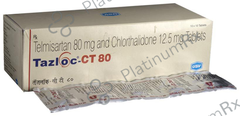 Tazloc CT 80/12.5mg Tablet 10s