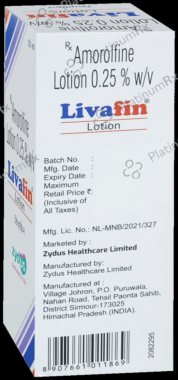 Livafin 0.25% Lotion 30ml