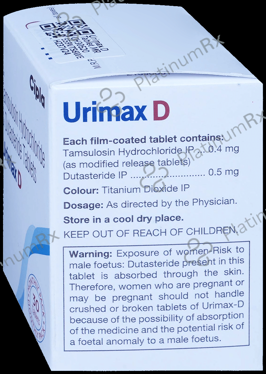 Urimax D 0.5/0.4mg Tablet MR 30s