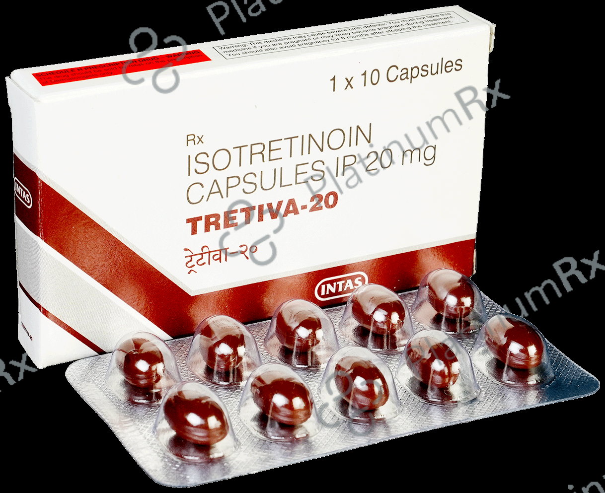 Tretiva 20mg Capsule 10s