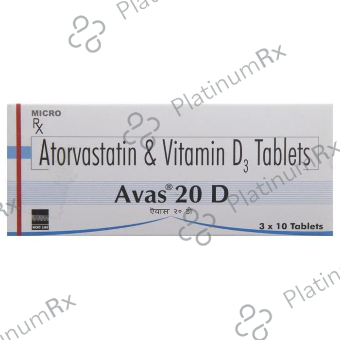 Avas 20 D Tablet