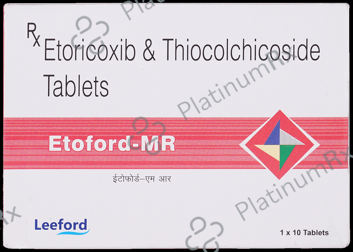 Etoford MR 60/4mg Tablet 10s