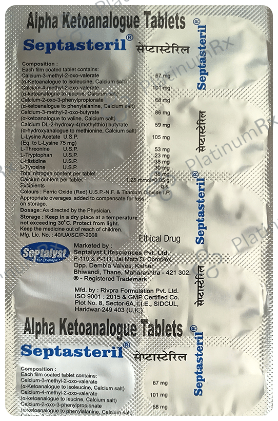 Septasteril Tablet 10s