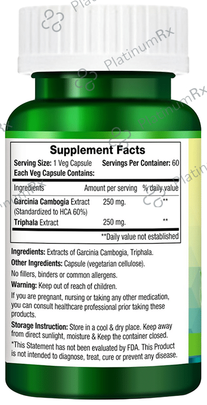 Morpheme Garcinia Triphala Capsule