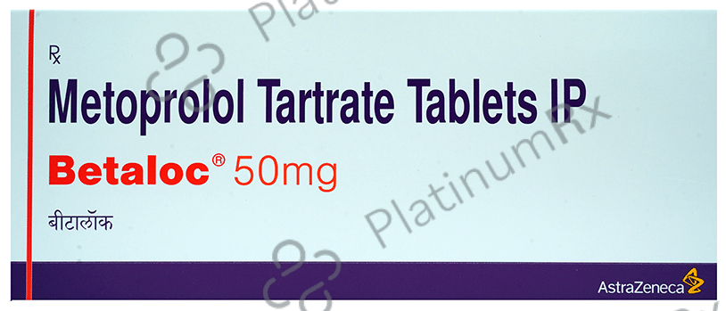 Betaloc 50mg Tablet 30s