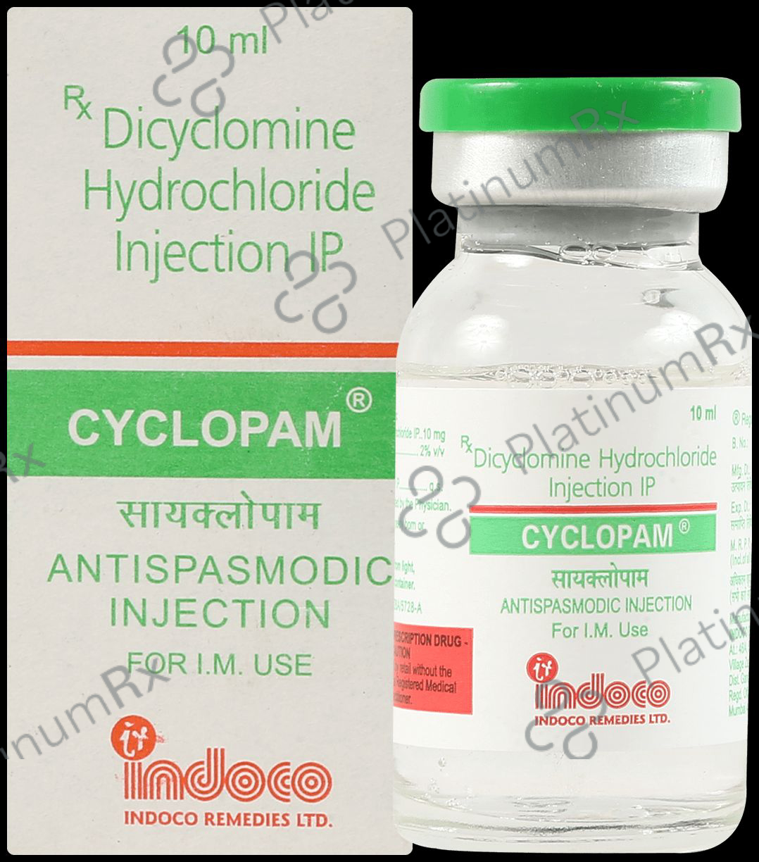 Cyclopam 10mg Injection 2ml