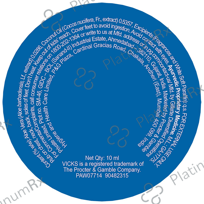 Vicks Vaporub Balm 10ml