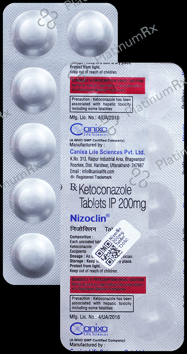 Nizoclin 200mg Tablet