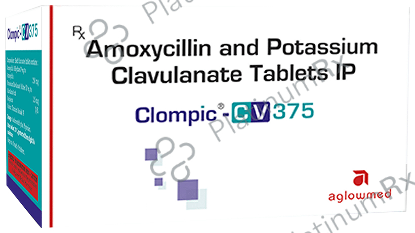 Clompic-CV 375 Tablet