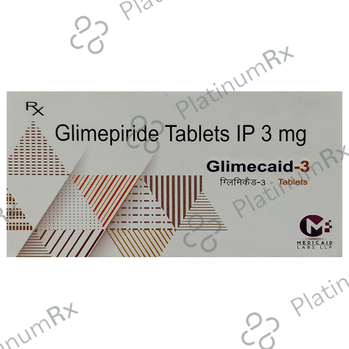 Glimecaid 3 Tablet
