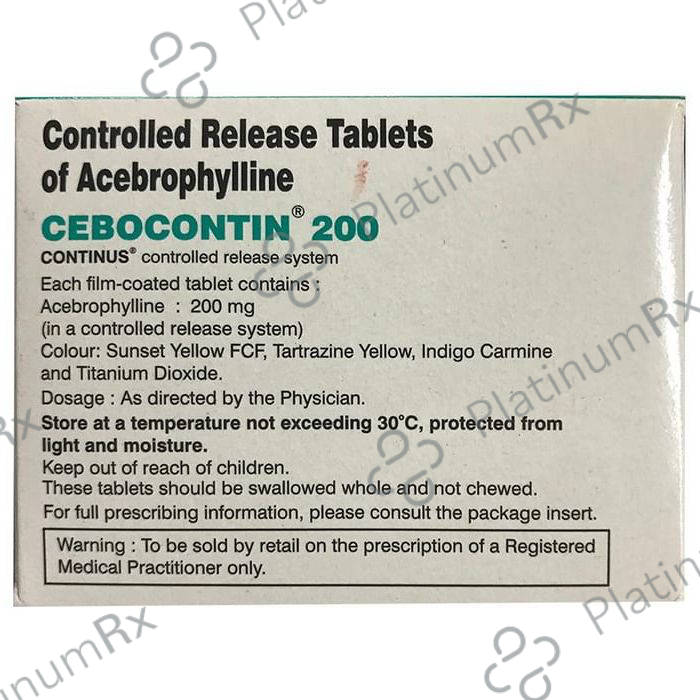 Cebocontin 200mg Tablet CR 10s
