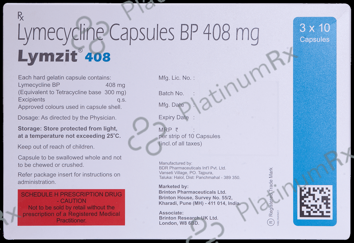 Lymzit 408mg Capsule 10s