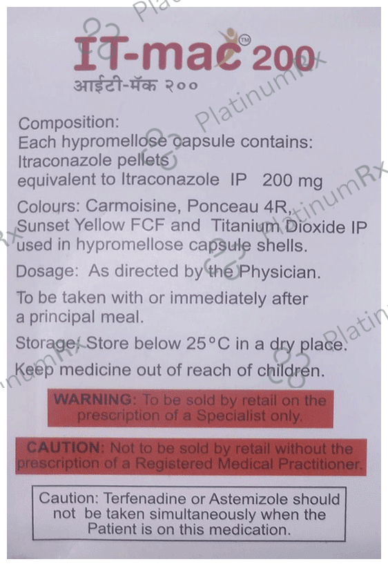 IT Mac 200mg Capsule 10s