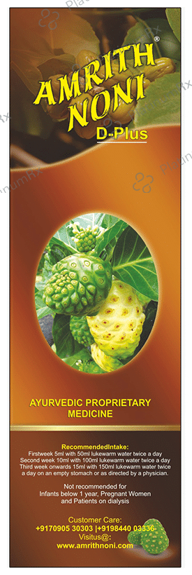 Amrith Noni D Plus Liquid 500ml