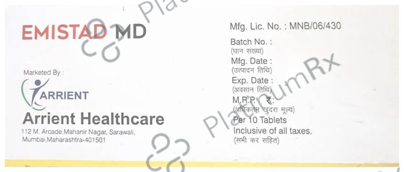 Emistad MD Tablet