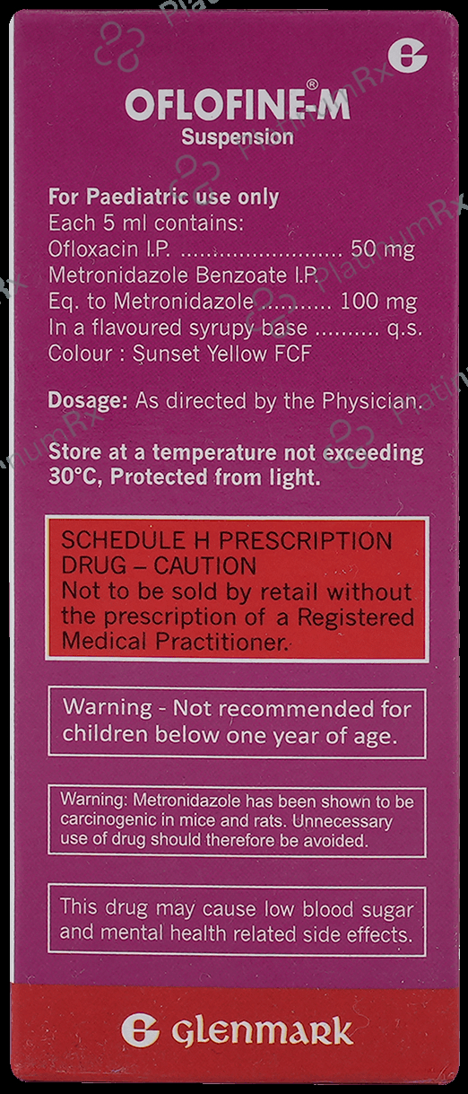 Oflofine M Oral Suspension Tangy Orange 60 Oral Suspension