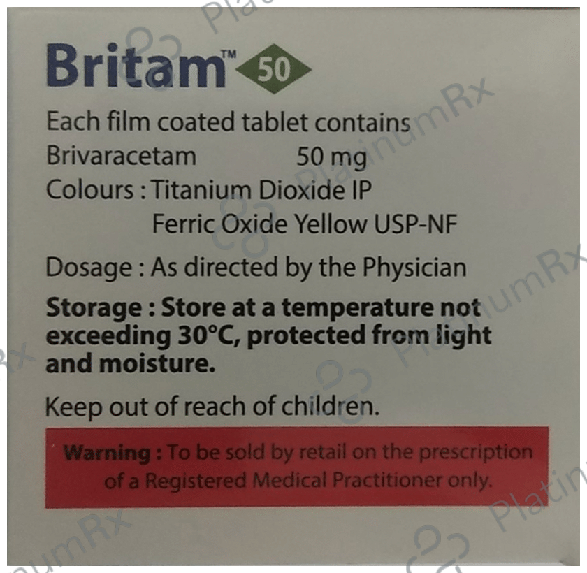 Britam 50mg Tablet 10s