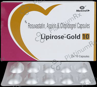 Lipirose Gold Capsule 10s