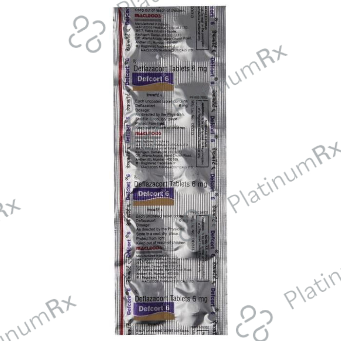 Defcort 6mg Tablet 10s