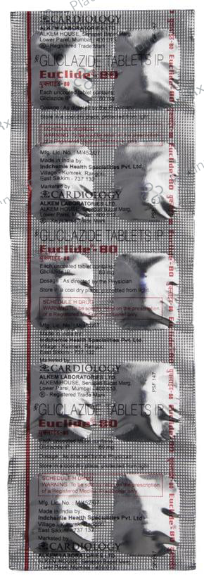 Euclide 80mg Tablet 10s