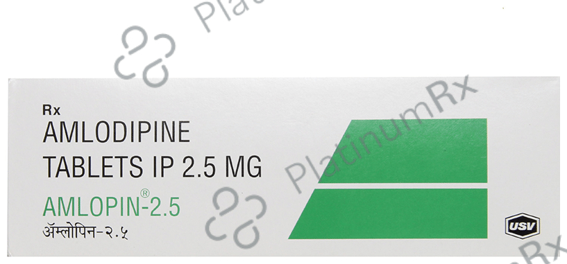 Amlopin 2.5mg Tablet 10s