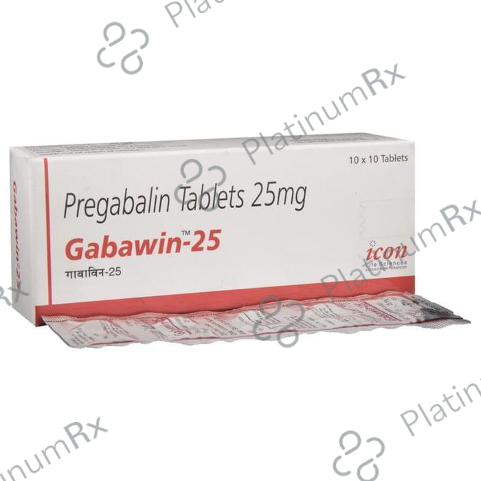 Gabawin 25mg Tablet 10s