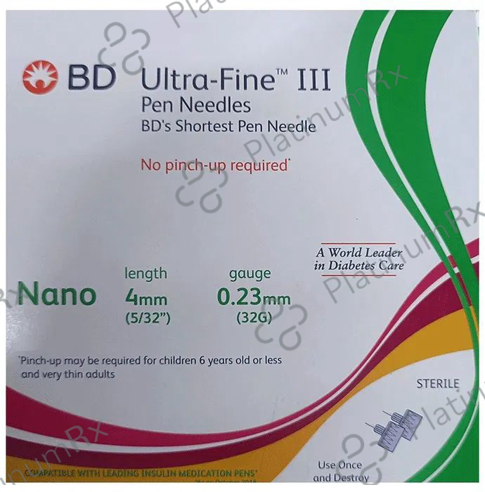 Bd Ultra Fine Nano Pen Needle 5s