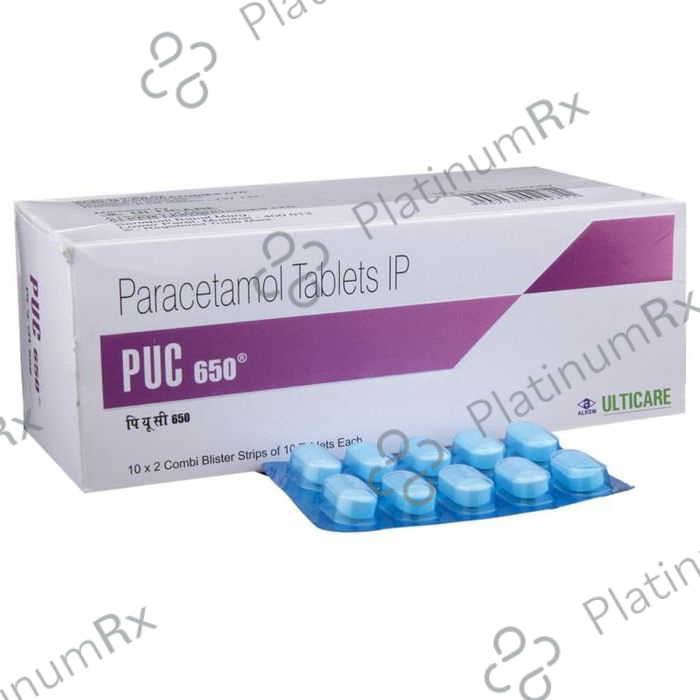 PUC 650mg Tablet 10s