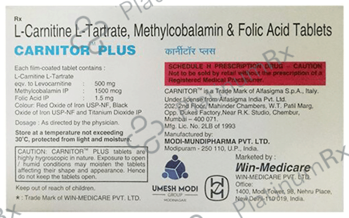 Carnitor Plus Tablet