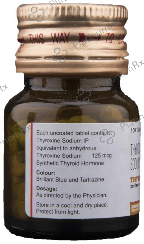 Thyrox 125 Tablet 100 tablets
