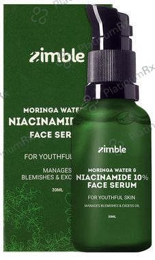 Zimble Moringa Water & Niacinamide 10% Face Serum