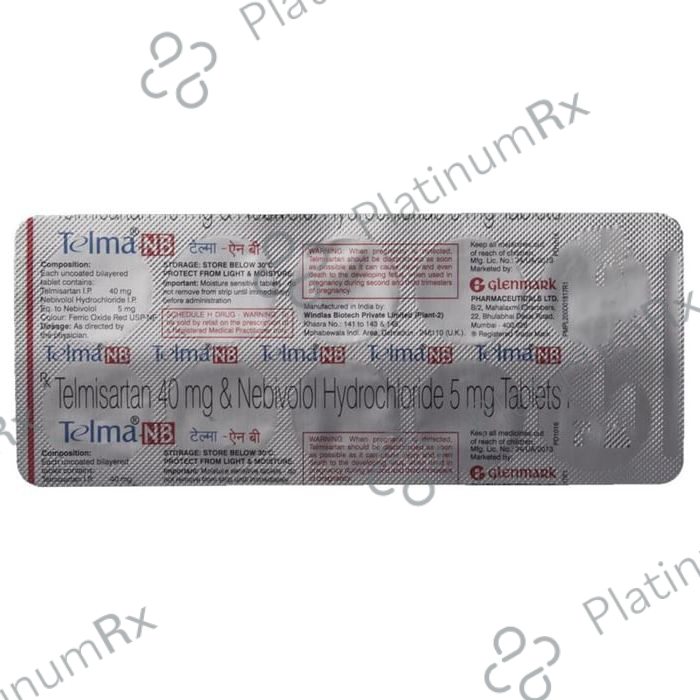 Telma NB 5/40mg Tablet 10s