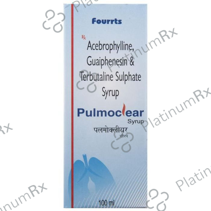 Pulmoclear Syrup 1.255/505/505