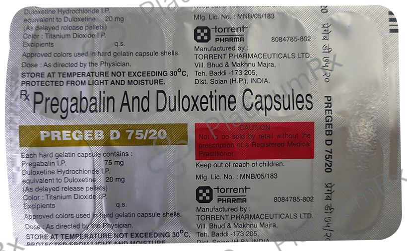 Pregeb D 75/20 Capsule