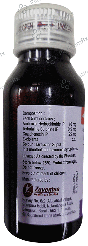 Soventus Jr Syrup Sugar Free