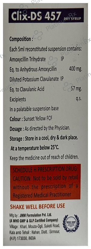 Clix DS 457 Dry Syrup