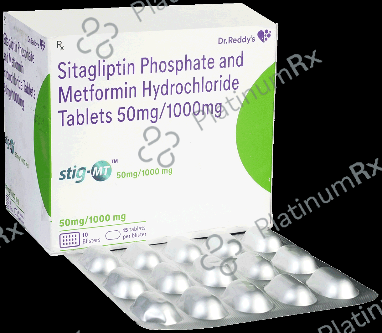 Stig MT 50/1000mg Tablet 15s
