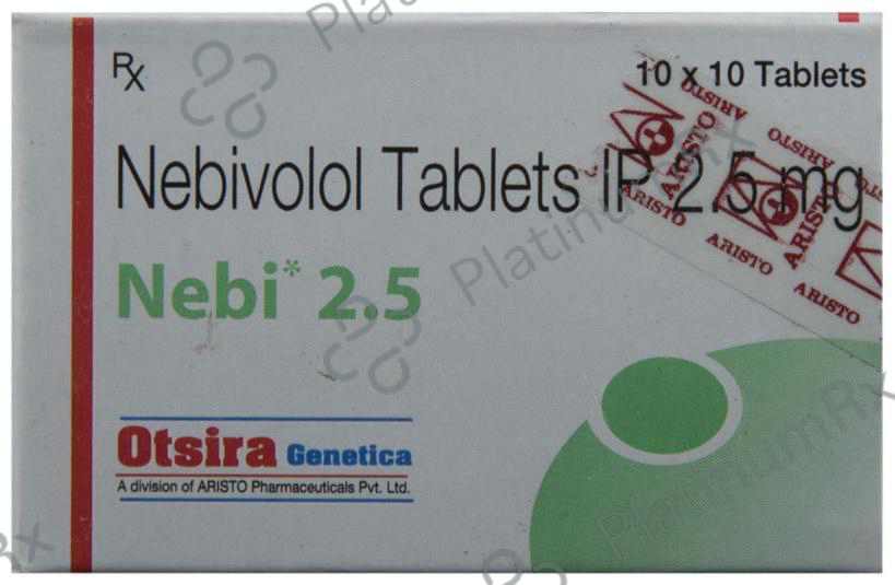 Nebi 2.5mg Tablet 10s