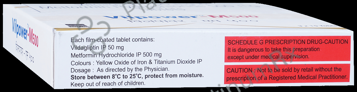 Vilpower M 500 500/50mg Tablet 15s