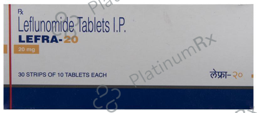 Lefra 20mg Tablet 10s